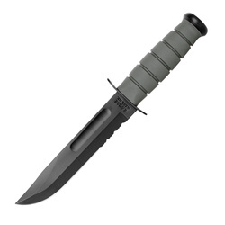 Ka-Bar 5012 - Allzweckmesser - Foliage Green - Combo - GFN-Scheide 