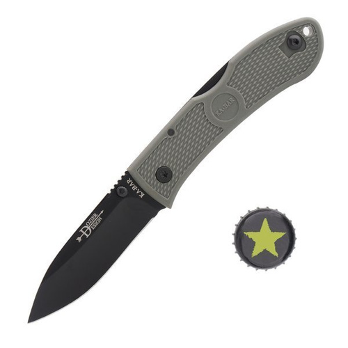 Ka-Bar - Nóż składany Dozier Folding Hunter - Foliage Green - 4062FG