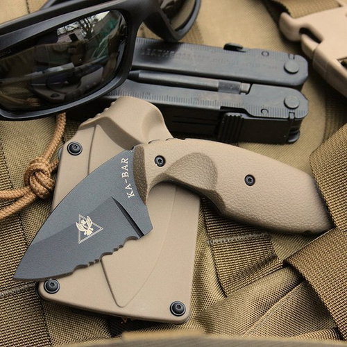 Ka-Bar - Nóż TDI Law Enforcement Knife - Coyote Brown - 1477CB