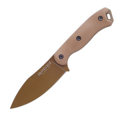 Ka-Bar - Nóż survivalowy Becker Nessmuk - 1095 Cro-Van - Desert Tan - BK19