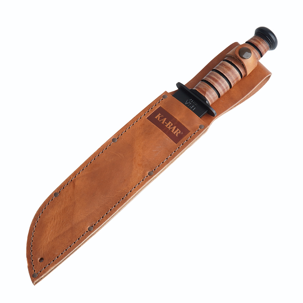 Ka-Bar 2217 - Leather Handled Big Brother ➜ Oryginalne noże US Marines